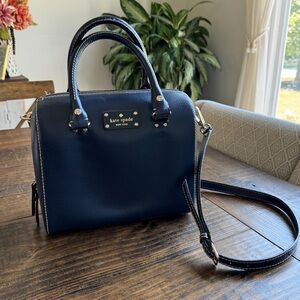Kate Spade, Navy Satchel, Great Condition